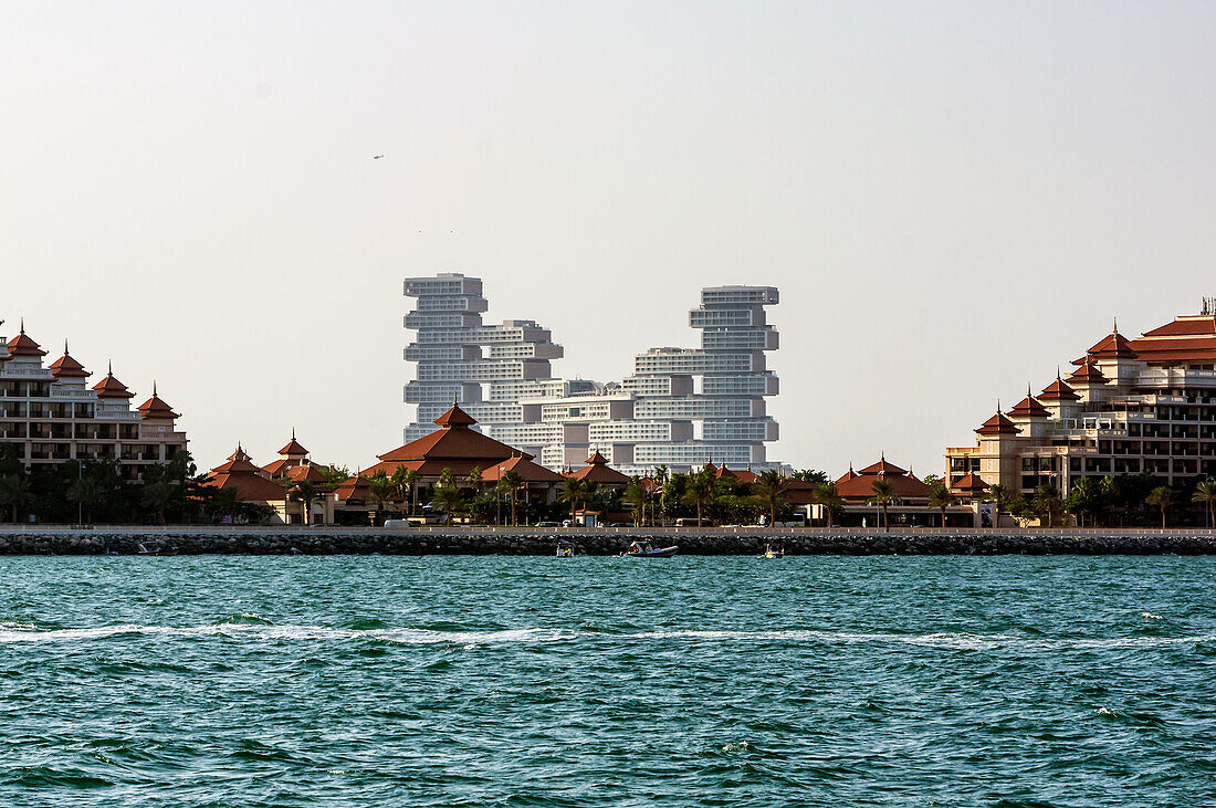  Views of Dubai Marina with yachts and skyscrapers, Dubai, United Arab Emirates, Middle East 