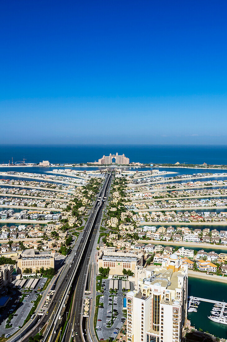  Views from the 50th floor of the Aura Skypool, Dubai, United Arab Emirates, Middle East 