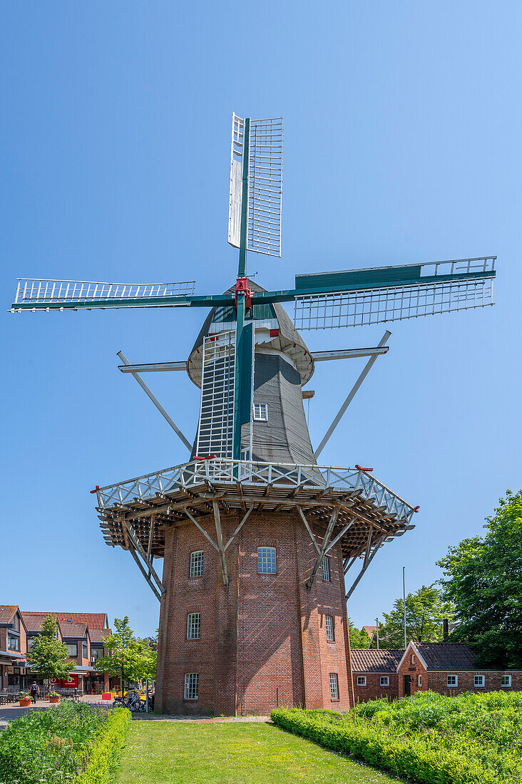 Meyers Mühle in Papenburg, Emsland, Niedersachsen, Deutschland