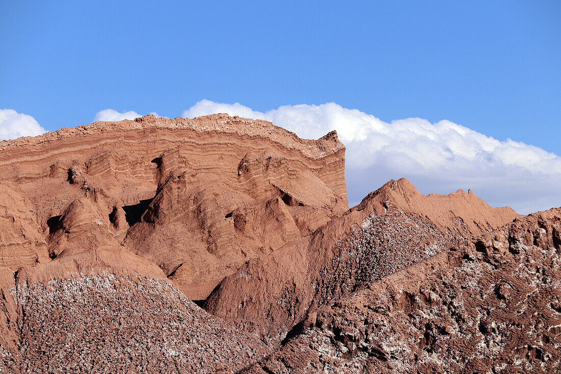 Chile; Nordchile; Region Antofagasta; Cordillera del Sal; an der Grenze zu Bolivien; bei San Pedro de Atacama; Valle de la Luna