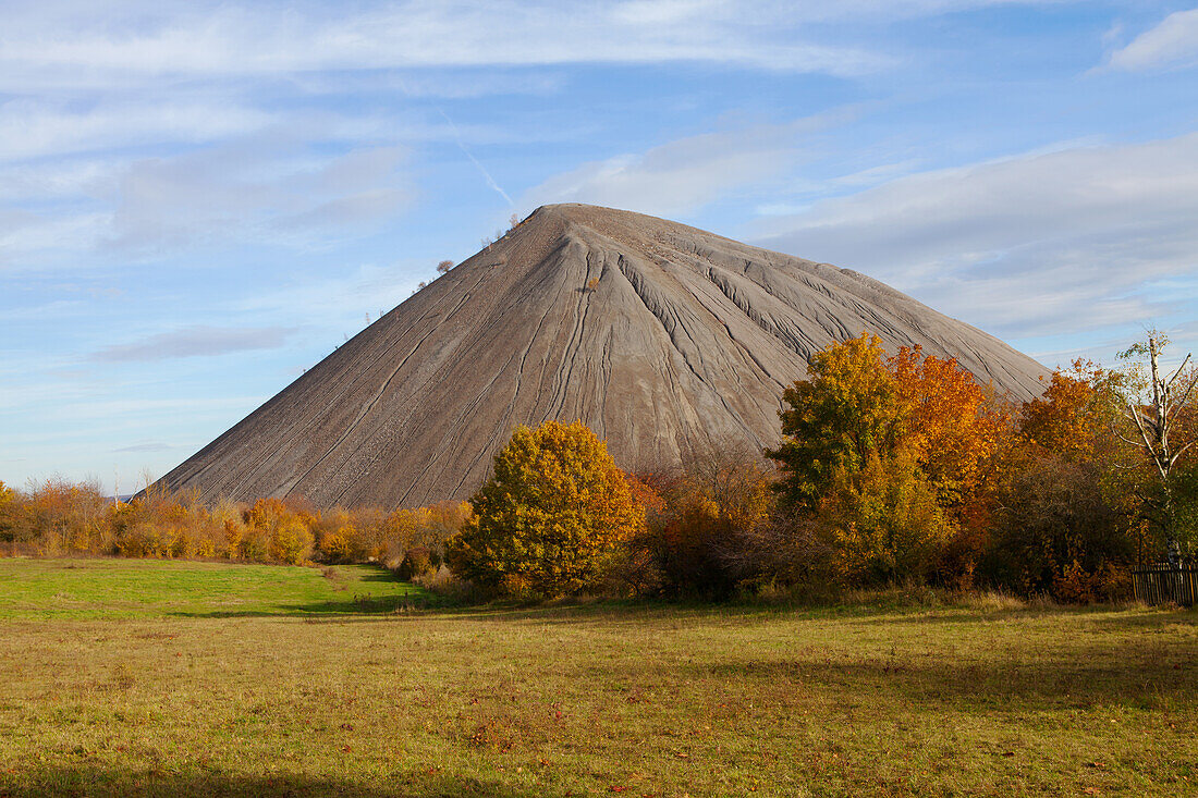 Halde "Hohe Linde", Sangerhausen, Sachsen-Anhalt, Deutschland