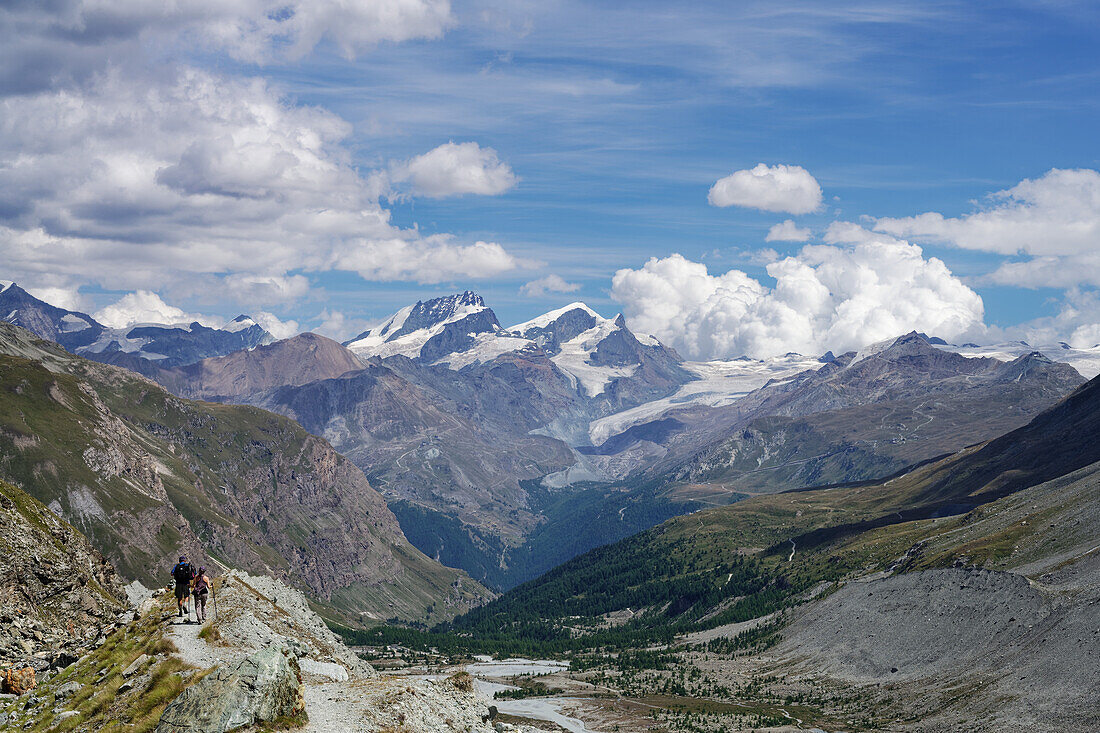  Not far from the Schoenbielhuette, Valais, Zermatt, Switzerland. 