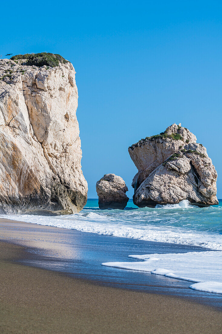 Felsen der Aphrodite, Kouklia, Bezirk Paphos, Republik Zypern