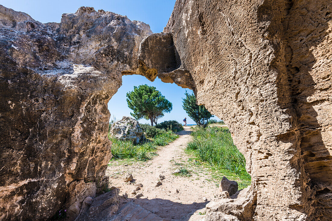 Ausgrabungsstätte, Archäologische Fundstätte, Königsgräber, Paphos, Bezirk Paphos, Republik Zypern