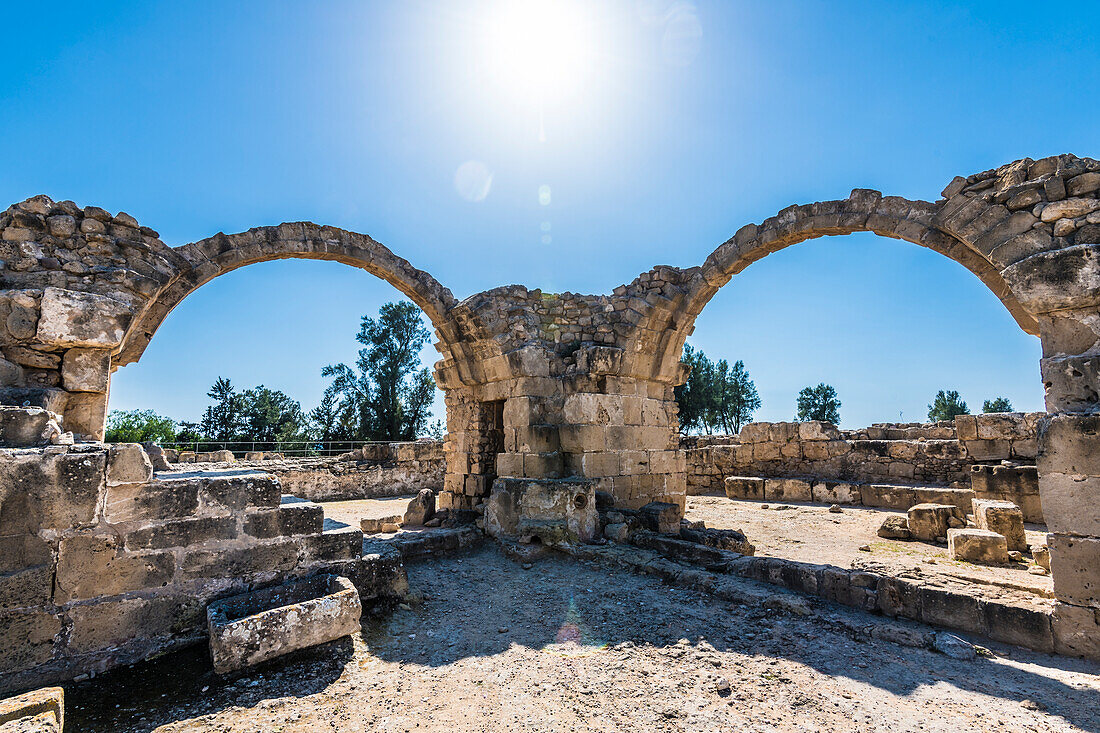 Ausgrabungsstätte, Archäologische Fundstätte, Paphos Mosaiks, Paphos, Bezirk Paphos, Republik Zypern