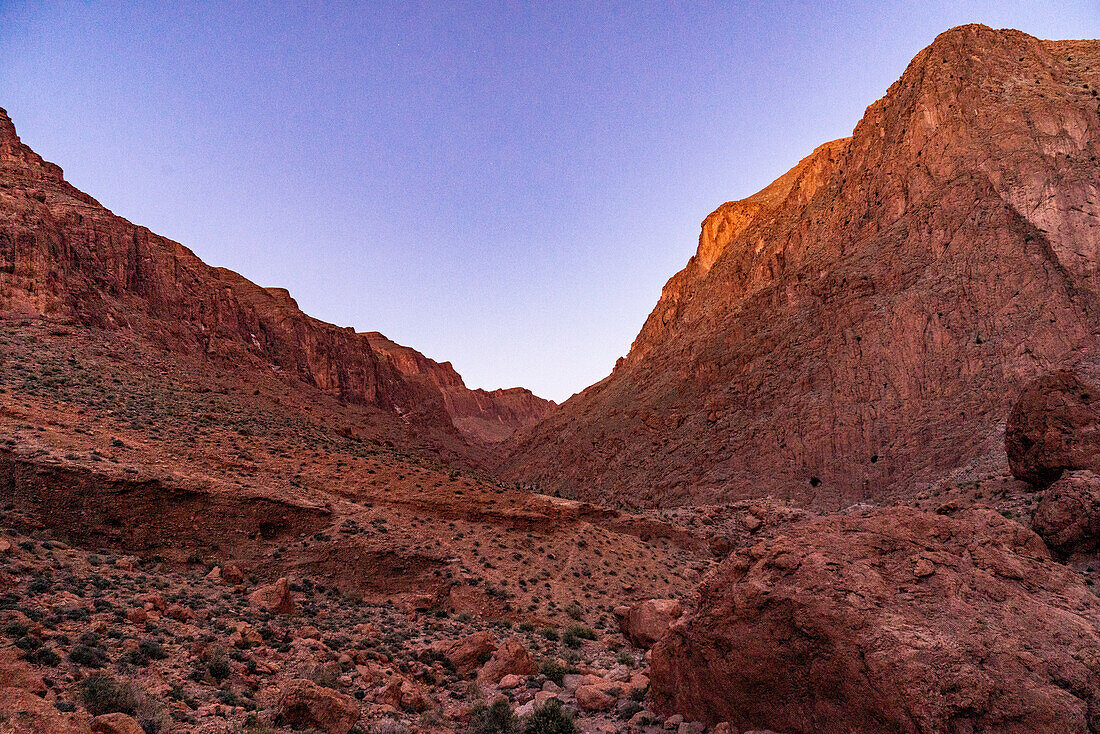 Nordafrika, Marokko, Süden, Dadestal, Dades Schlucht