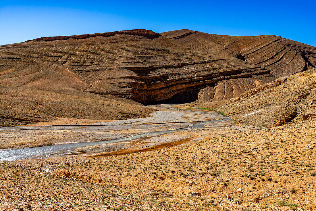 Nordafrika, Marokko, Süden, Dadestal, Fluss Dades,