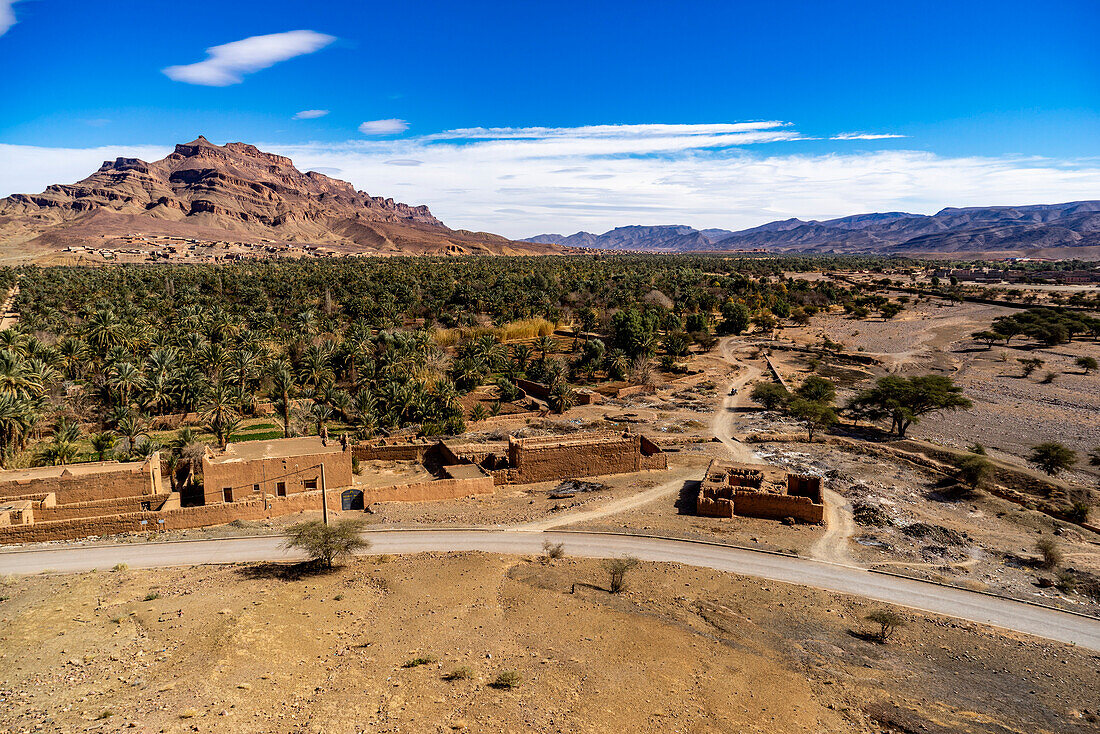 Nordafrika, Marokko, Djebel Kissane, Draa Tal