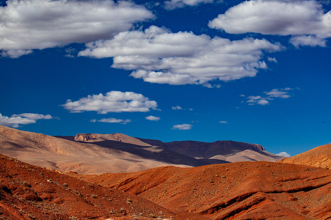 Nordafrika, Marokko, Süden, Wolken und Steine