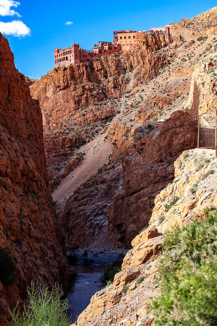 Nordafrika, Marokko, Dades Schlucht