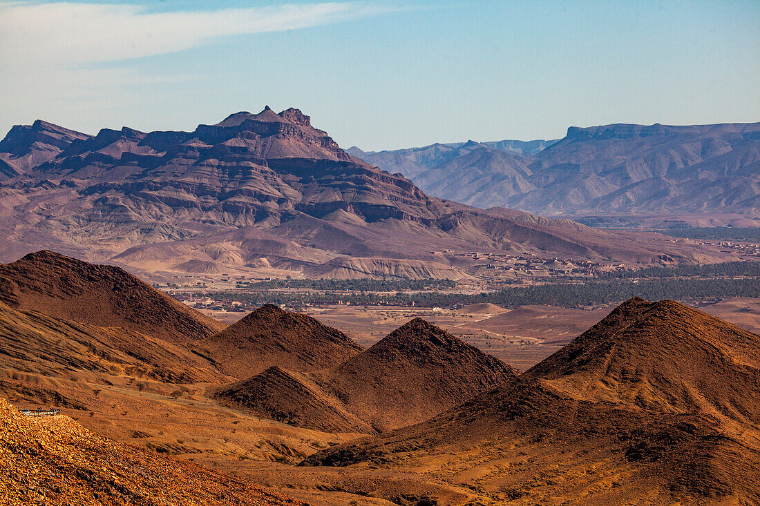 Nordafrika, Marokko, Djebel Kissane, Draa Tal