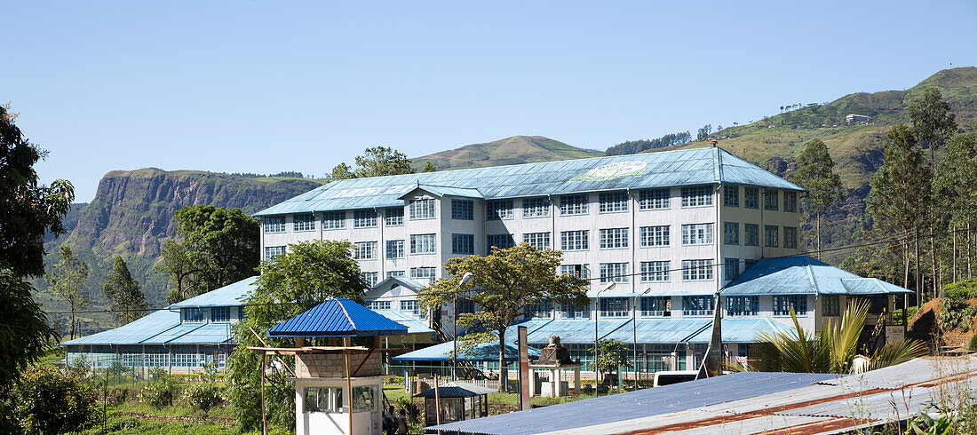 Blue Field tea factory, near Nuwara Eliya, Central Province, Sri Lanka, Asia