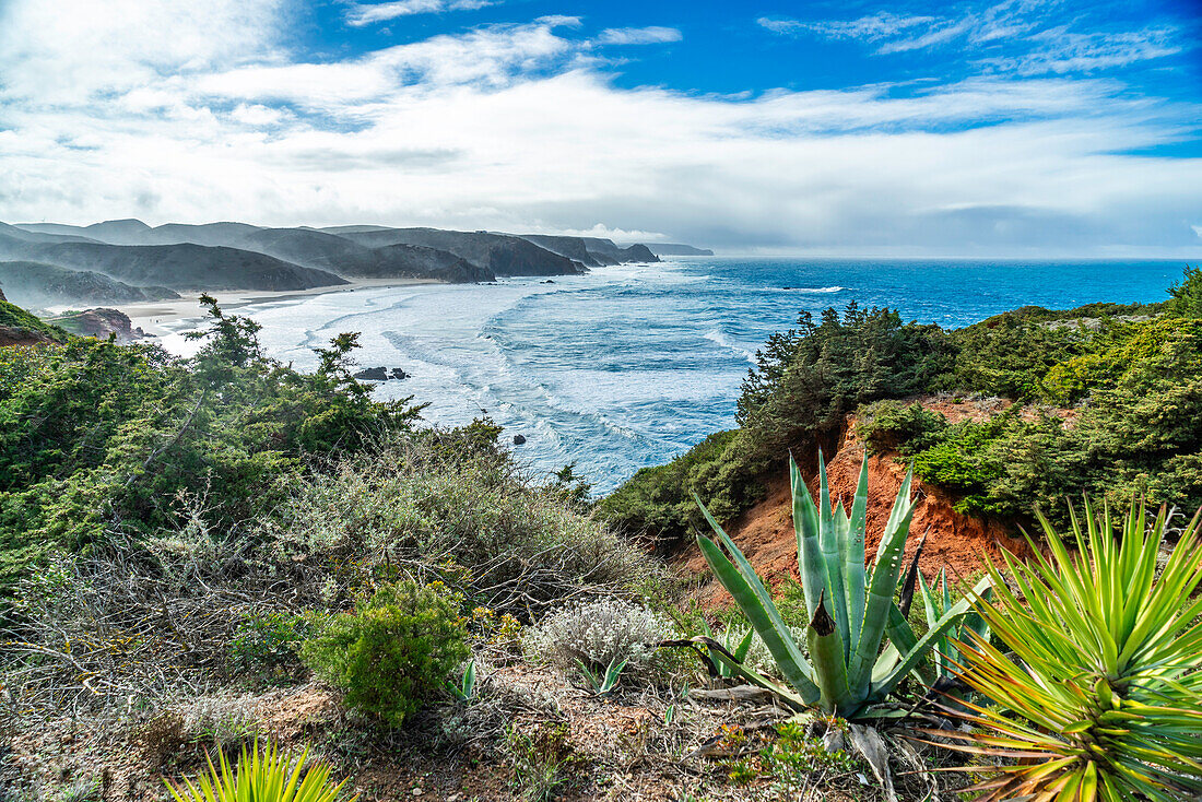  Europe, Portugal, Algarve, Amado Beach, Atlantic Coast, 