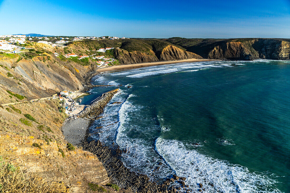  Europe, Portugal, Algarve, Arrifana Beach, Atlantic Coast, 