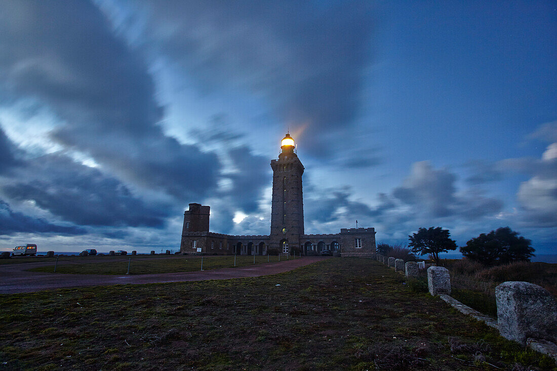 Europa, Frankreich, Bretagne, Leuchtturm Cap Fréhel