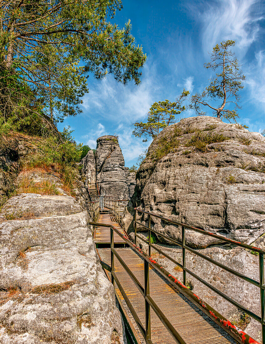 Felsenburg Neurathen, Sächsische Schweiz, Sachsen, Deutschland