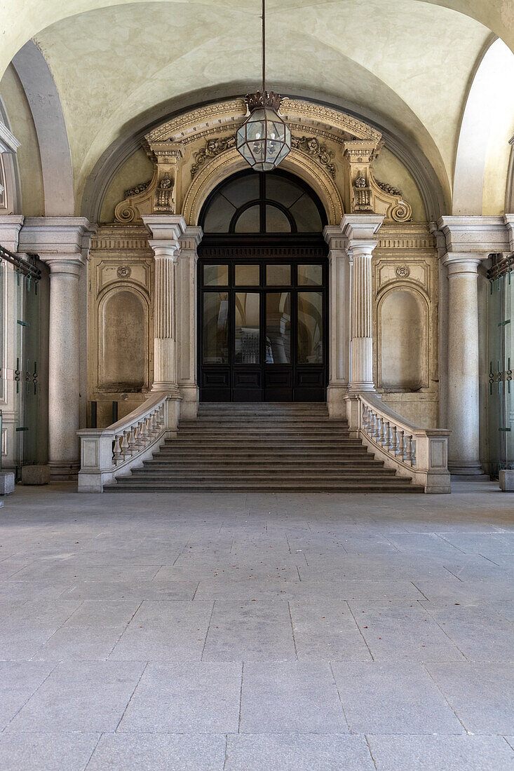 Palazzo Carignano, Turin, Piemont, Italien. Europa