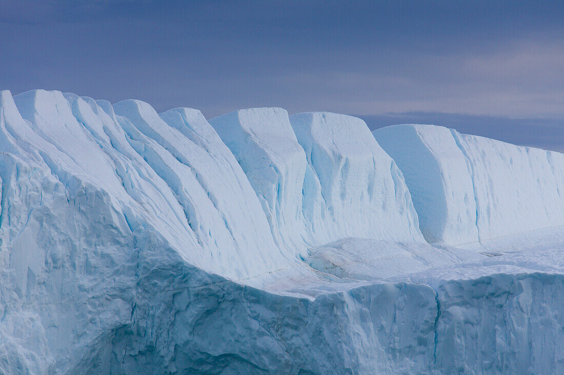  Iceberg, Kangia Icefjord, UNESCO World Heritage Site, Disko Bay, West Greenland, Greenland 