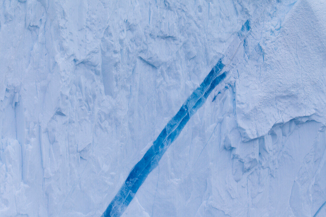  Structures in the ice, Kangia Icefjord, UNESCO World Heritage Site, Disko Bay, West Greenland, Greenland 