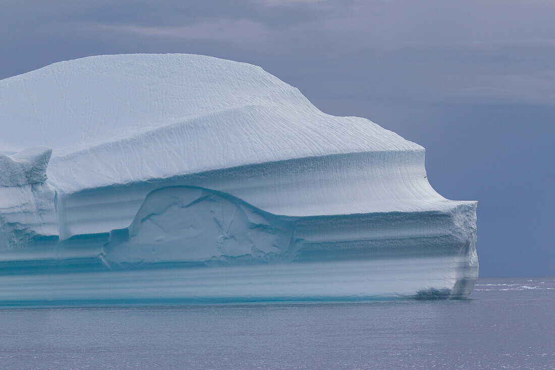  Iceberg in the Kangia Icefjord, UNESCO World Heritage Site, Disko Bay, West Greenland, Greenland 