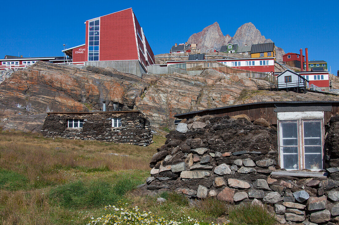 Museum, Torfhaus, Uummannaq, Nord-Groenland, Grönland