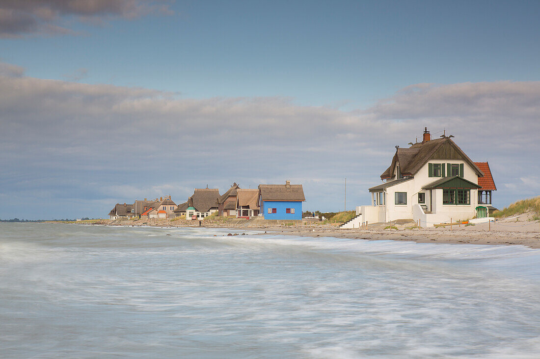 Häuser am Graswarder an der Ostsee, Schleswig-Holstein, Deutschland