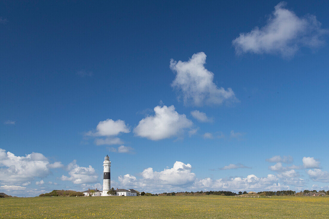  Kampen Lighthouse, Sylt Island, North Frisia, Schleswig-Holstein, Germany 