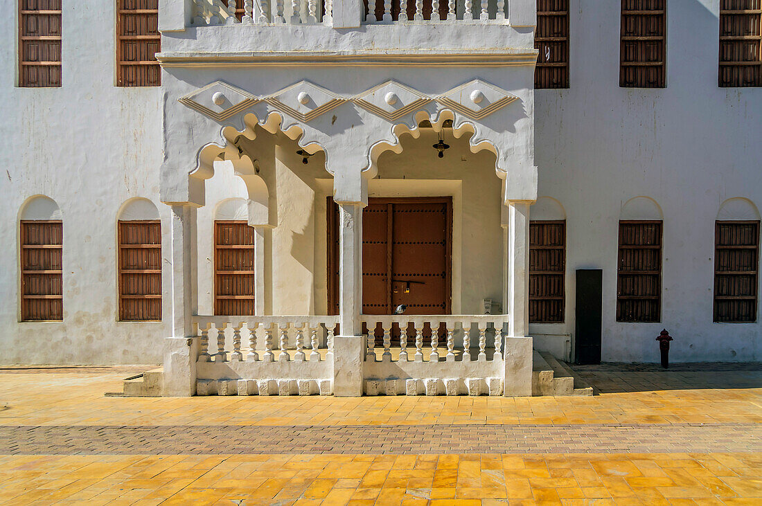  City views of Hofuf in eastern Saudi Arabia, Al-Hasa Governorate within Ash-Sharqiya Province. Urban center of the al-Hasa Oasis. 