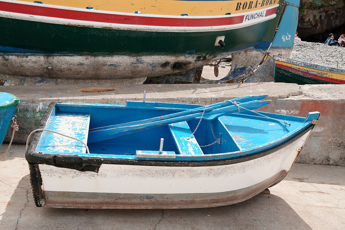  Madeira boat in the fishing village of Camara do Lobos 