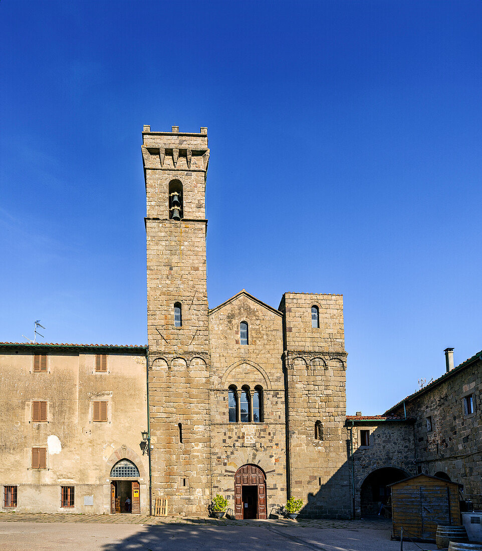  At the monastery of San Salvatore di Monte Amiata, Abbadia San Salvatore, province of Siena, Italy 