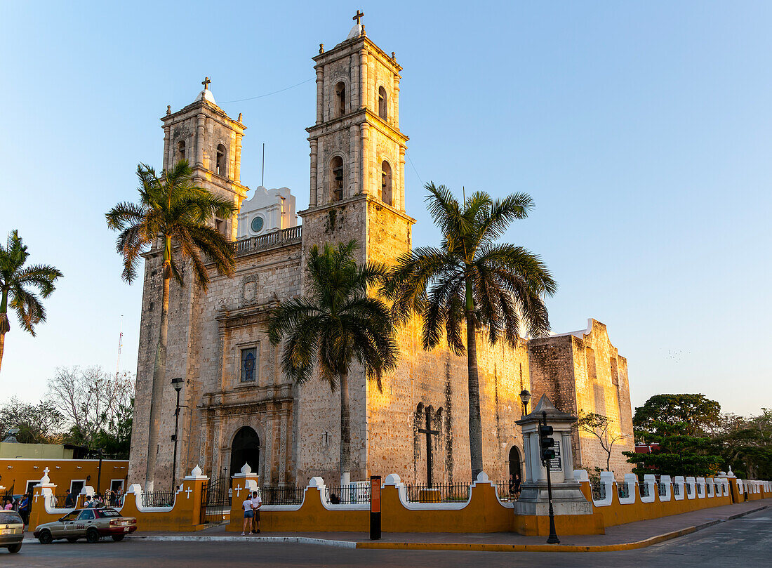 Kirche San Servacio erbaut 1705, Valladolid, Yucatan, Mexiko