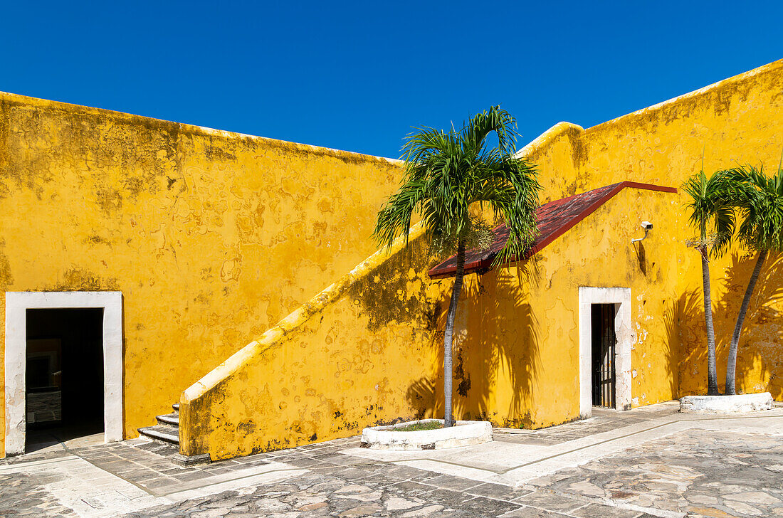 Spanish colonial military architecture, Fort San Jose el Alto, Campeche, State of Campeche, Mexico
