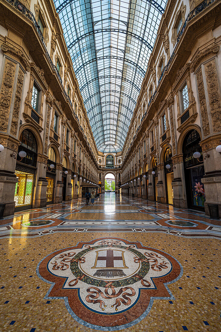  Galleria Vittorio Emanuele II, Metropolitan City of Milan, Metropolitan Region, Lombardy, Italy, Europe 