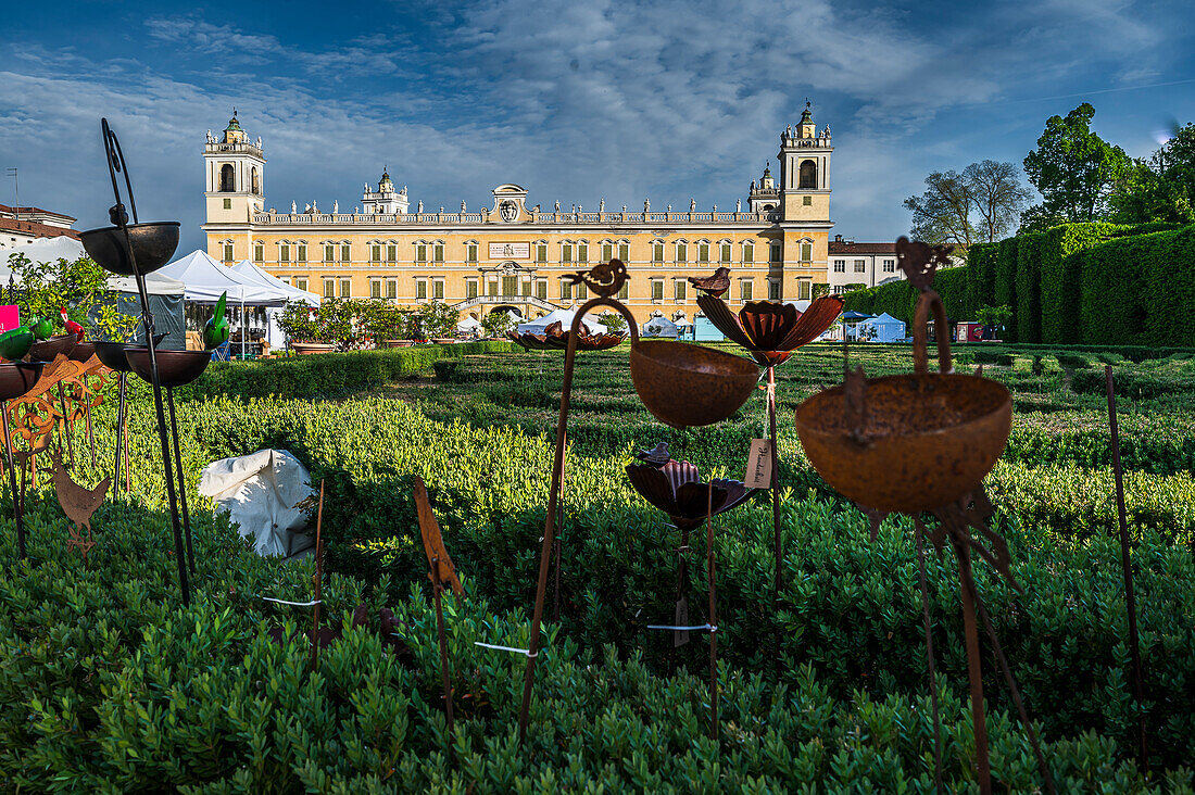 Gartenausstellung im Park, Palazzo Ducale Herzogspalast Reggia di Colorno, Colorno, Provinz Parma Emilia-Romagna, Italien, Europa