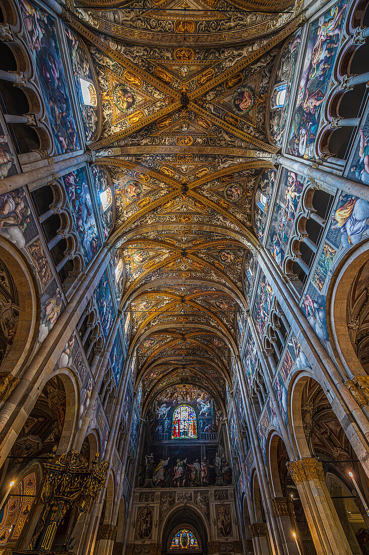  Cathedral of Parma Cattedrale di Parma, Province of Parma, Emilia-Romagna, Italy, Europe 