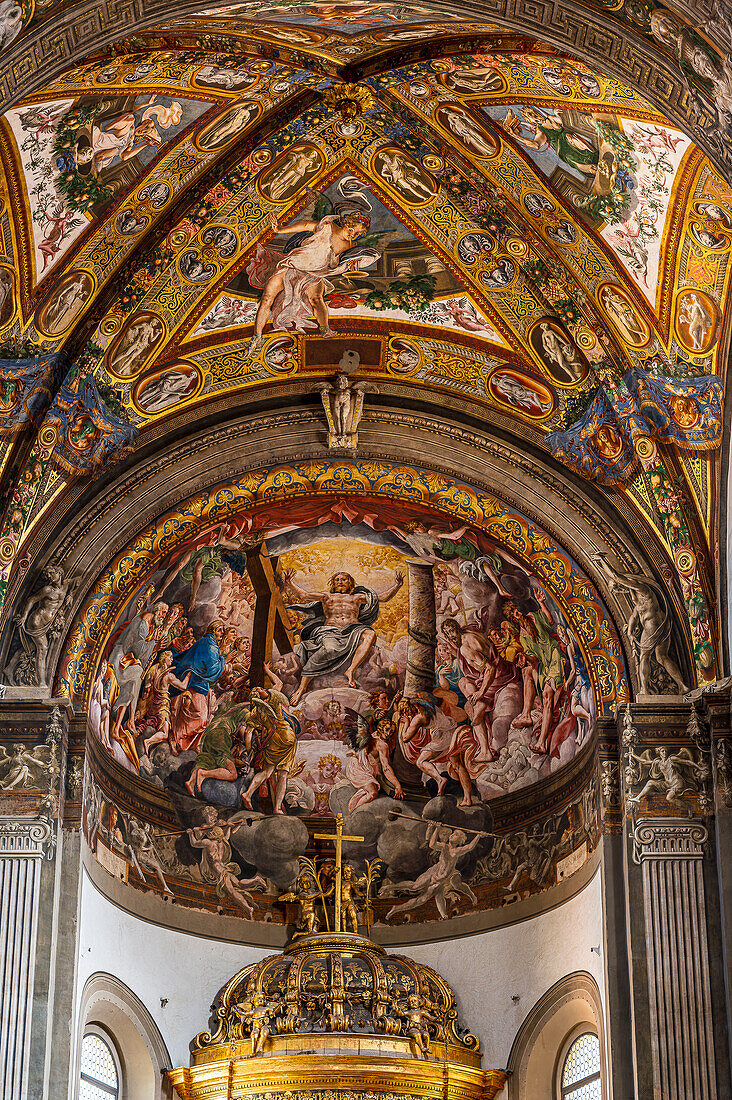 Im Dom von Parma Cattedrale di Parma, Provinz Parma, Emilia-Romagna, Italien, Europa