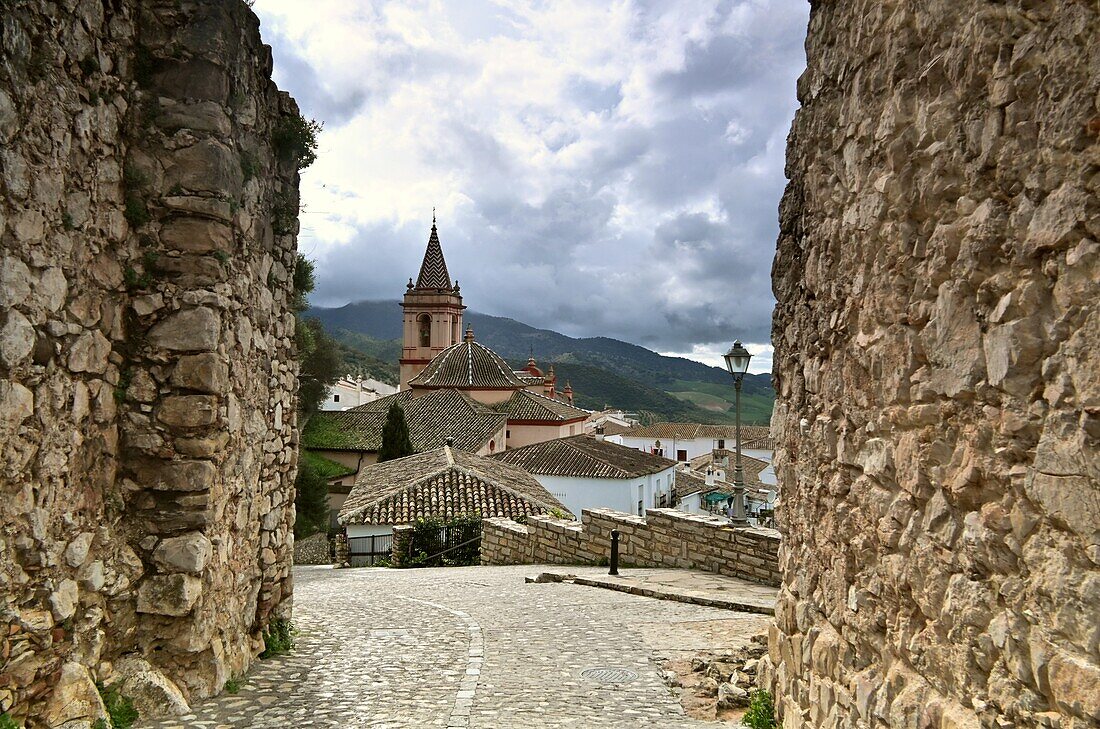  Zahara on the Route of the White Villages, Andalusia, Spain 