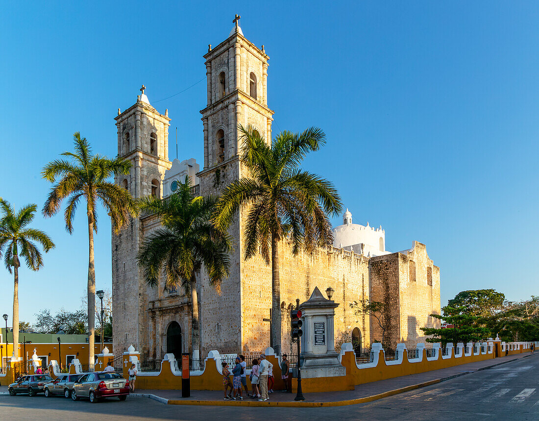 Kirche San Servacio erbaut 1705, Valladolid, Yucatan, Mexiko