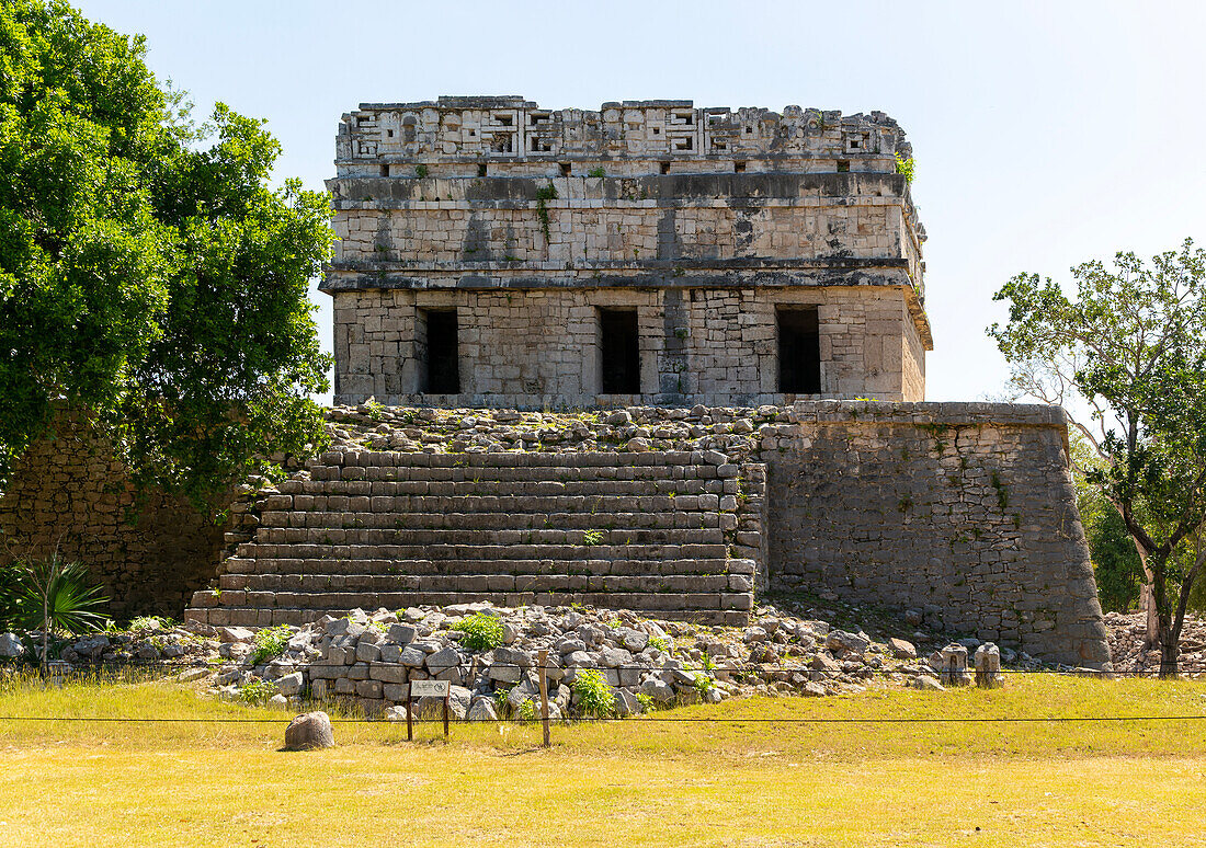 Casa Colorado, Chichen Itzá, Mayan ruins, Yucatan, Mexico