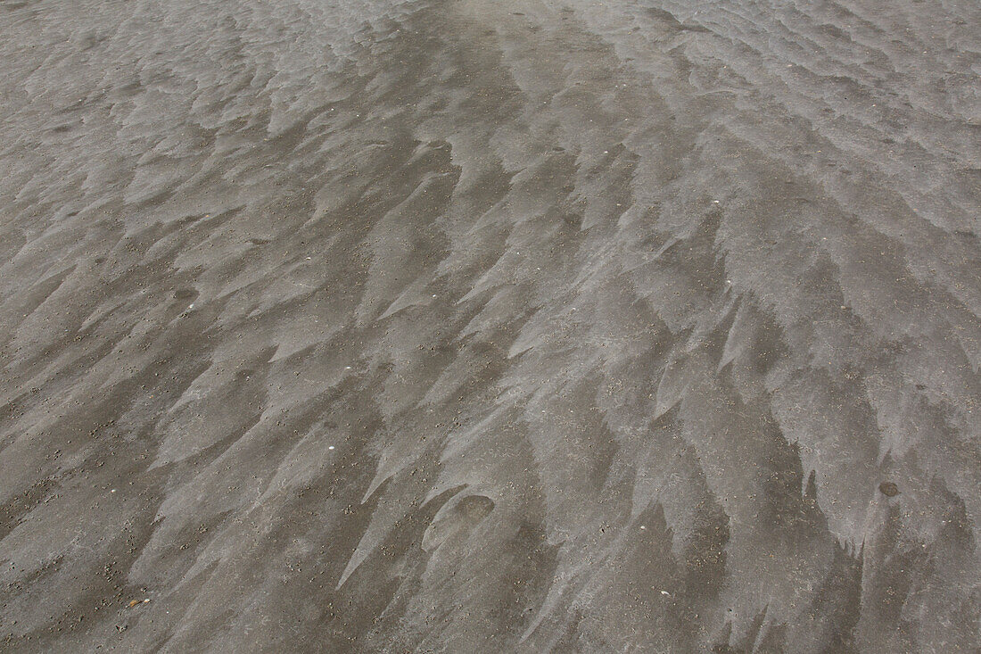 Sandstrukturen im Watt, Nationalpark Wattenmeer, Schleswig-Holstein, Deutschland