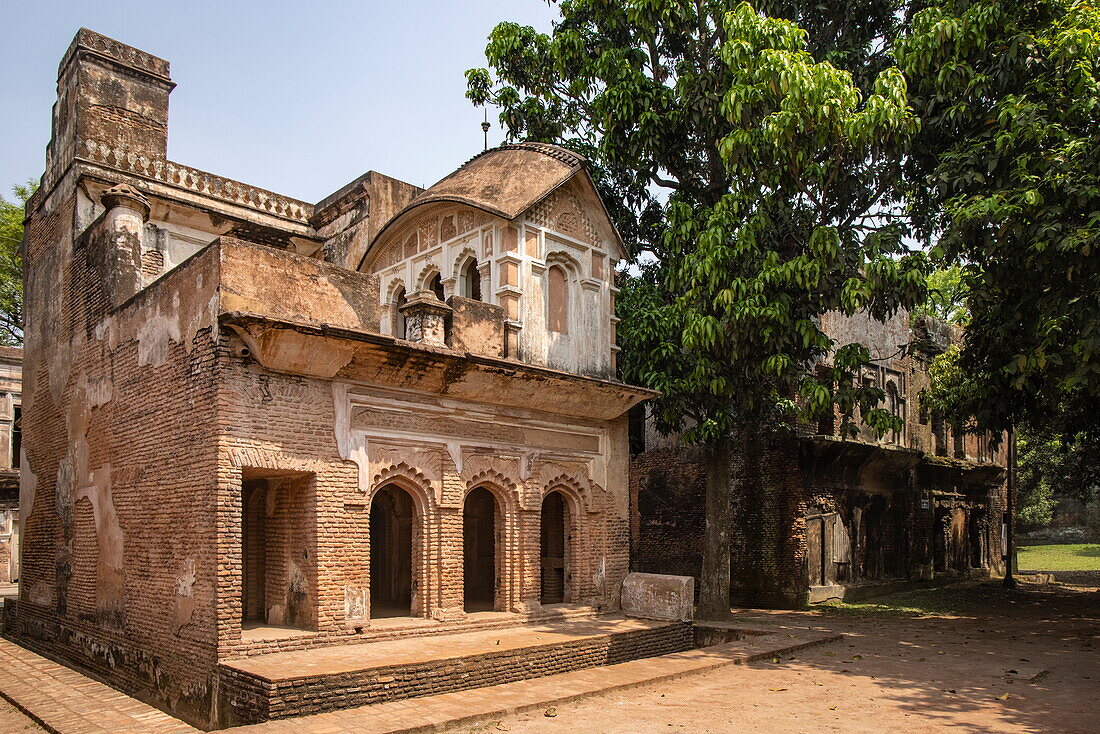 Archäologische Gebäuderuinen von Panam Nagar, einer der frühesten Städte des Landes, Dhaka, Dhaka, Bangladesch