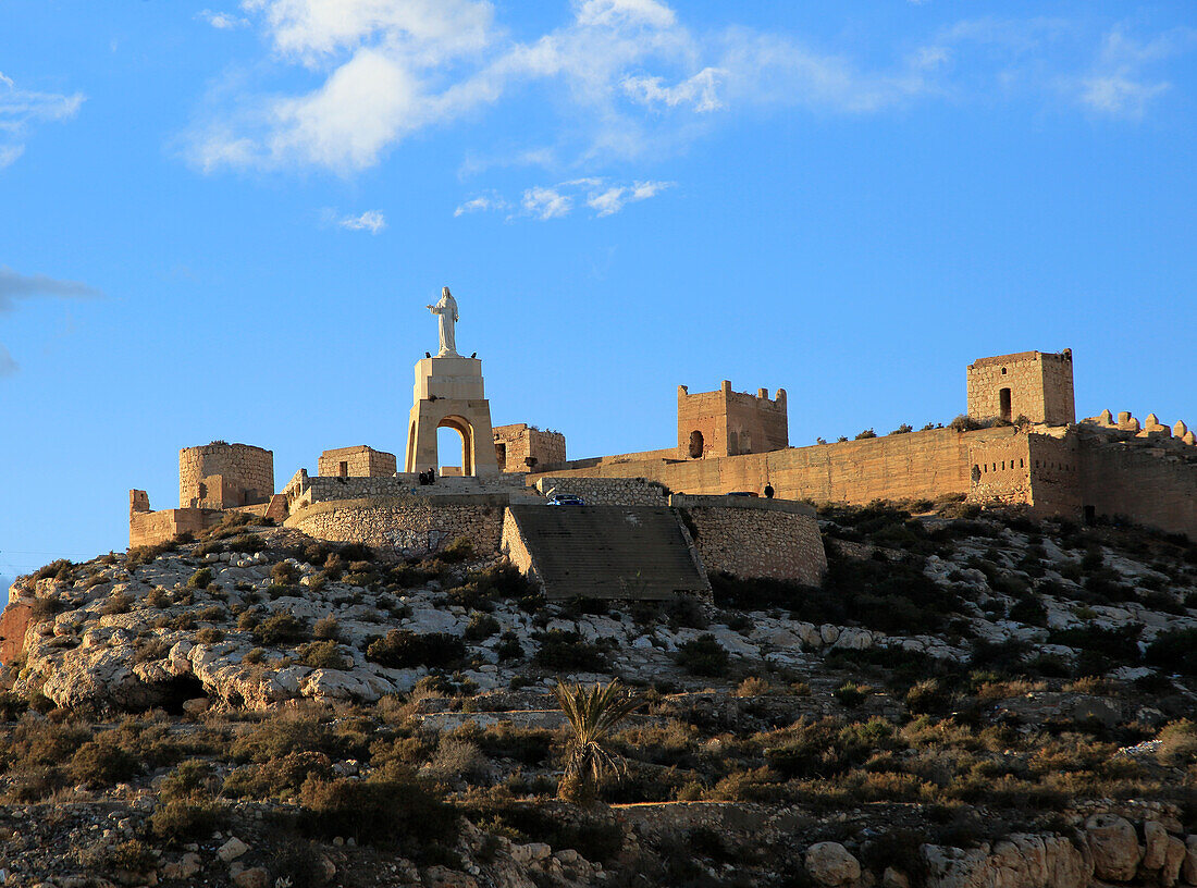 Mirador del Cerro de San Cristobal, City of Almeria, Spain