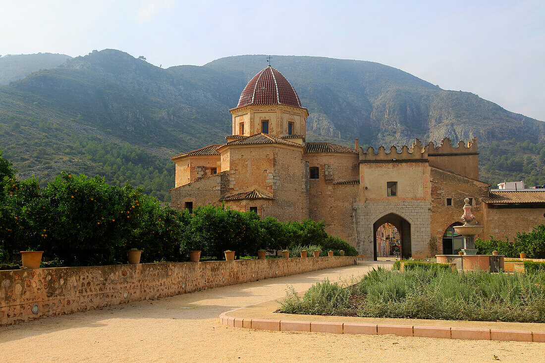 Zisterzienserkloster der Heiligen Maria von Valldigna, Simat de la Valldigna, Provinz Valencia, Spanien