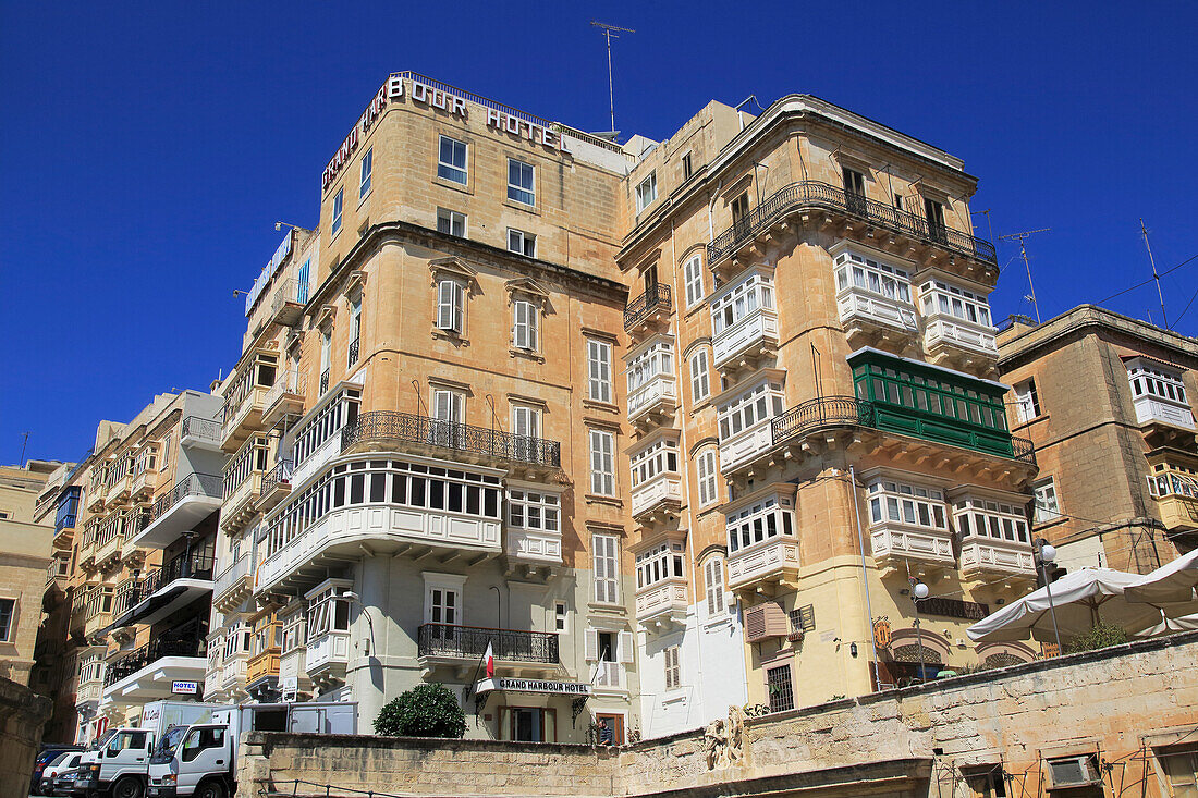 Grand Harbour Hotel im Stadtzentrum von Valletta, Malta