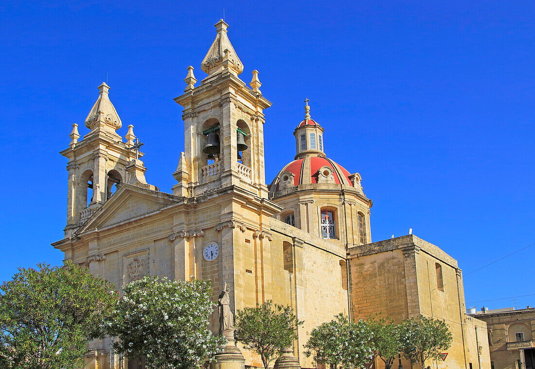 Church of St Margaret, Sannat, island of Gozo, Malta