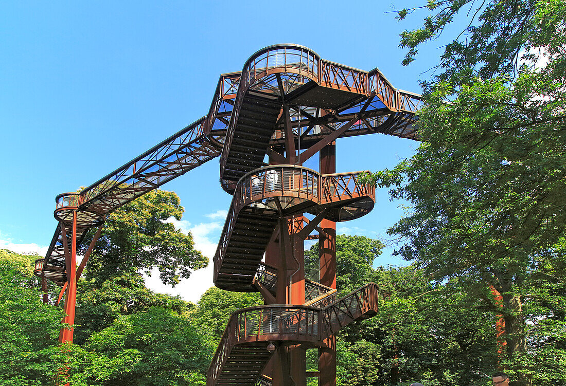 Xstrata Treetop Walkway, Royal Botanic Gardens, Kew, London, England, UK