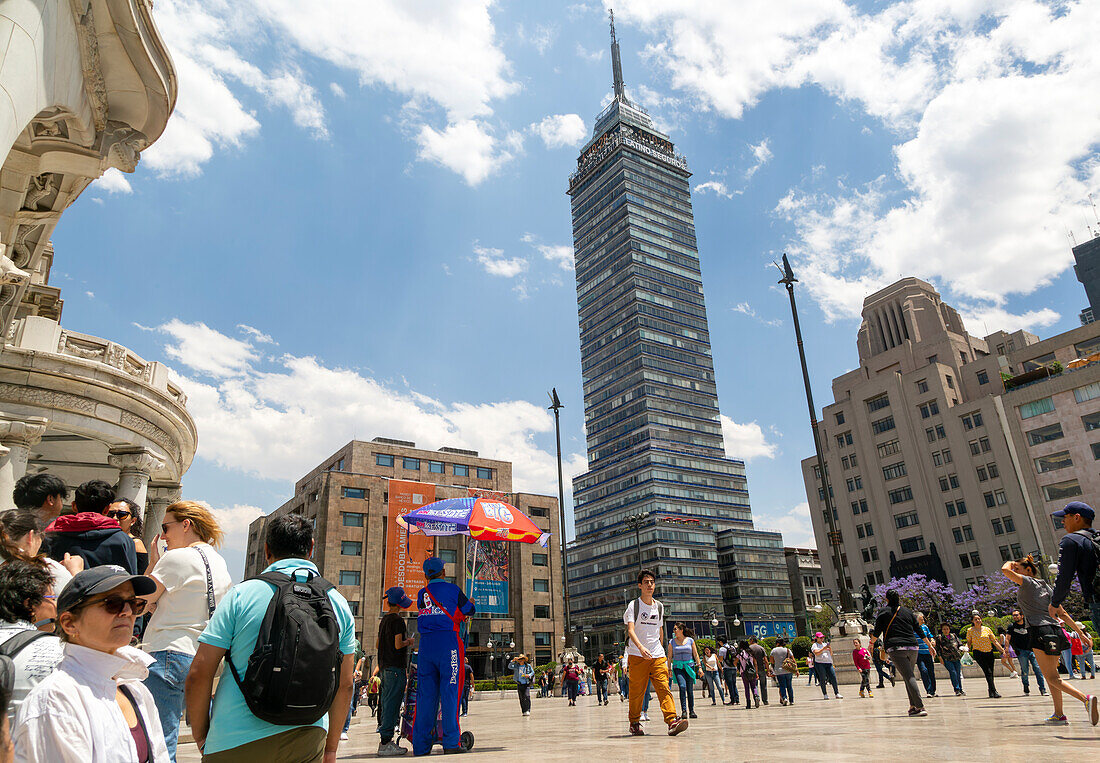 Lateinamerikanischer Turm, Torre Latinamericano, Mexiko-Stadt, Mexiko