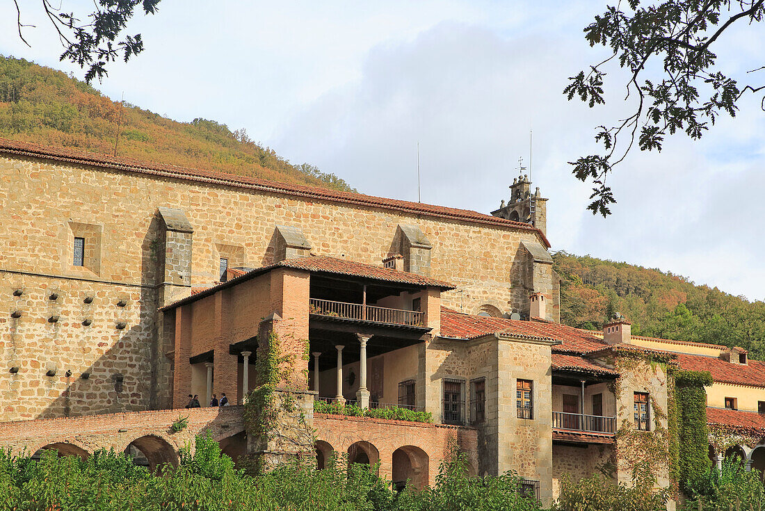 Monasterio de Yuste, Kloster in Cuacos de Yuste, La Vera, Extremadura, Spanien