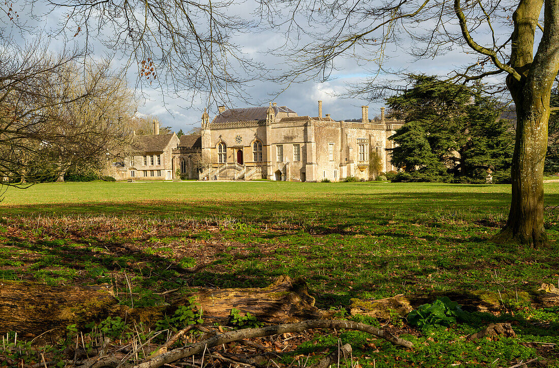 Lacock Abbey, Lacock, Wiltshire, England, Großbritannien