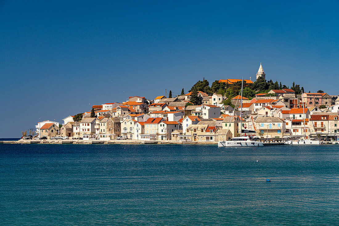  The old town of Primosten, Croatia, Europe  